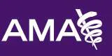 AMA logo with medical symbol.