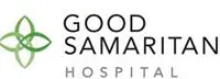 Good Samaritan Hospital logo with green symbol.